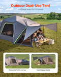 SUV Tent 10FT Waterproof Camping 5-8 Person Double Layer Rainfly