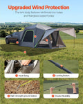 SUV Tent 10FT Waterproof Camping 5-8 Person Double Layer Rainfly