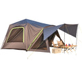 SUV Tent 10FT Waterproof Camping 5-8 Person Double Layer Rainfly