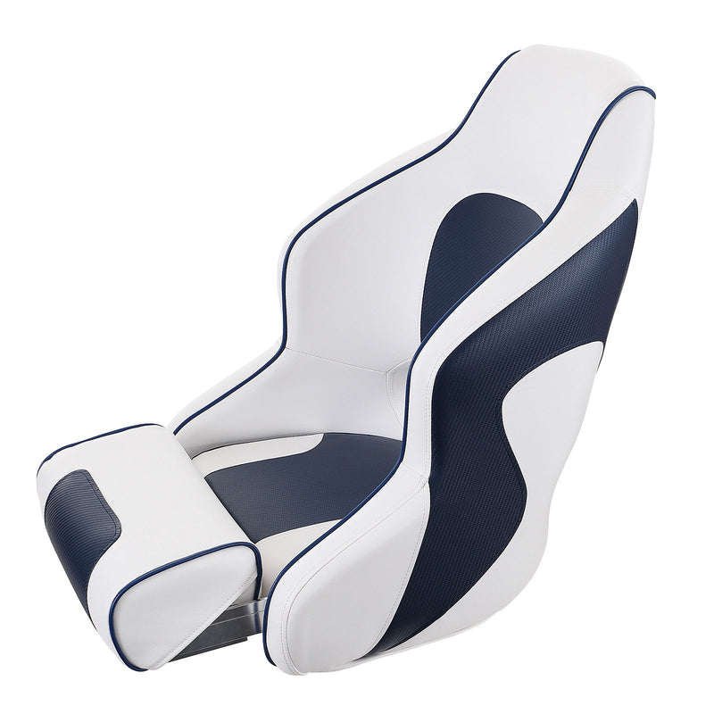 Captain Bucket Boat Seat Flip Up Padded Fishing Speedboat Chair