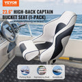 Captain Bucket Boat Seat Flip Up Padded Fishing Speedboat Chair