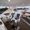 Captain Bucket Boat Seat Flip Up Padded Fishing Speedboat Chair