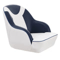 Captain Bucket Seat, Pontoon Boat Seat with Thickened Sponge Padding, Boat Captain Chair for Fishing Boat, Sightseeing Boat, Speedboat, Canoe, 1-Piece