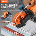 Electric Concrete Saw 9in 2000W Wet Dry Cutting Depth 3.5in