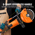 Electric Concrete Saw 9in 2000W Wet Dry Cutting Depth 3.5in