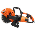 Electric Concrete Saw 9in 2000W Wet Dry Cutting Depth 3.5in