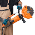 Electric Concrete Saw 9in 2000W Wet Dry Cutting Depth 3.5in