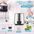 Water Distiller 4L Silver 1L/H Timing Temperature Display