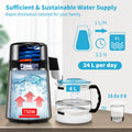 Water Distiller 4L Silver 1L/H Timing Temperature Display
