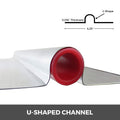 PEX Heat Transfer Plates 200pc 2ft Aluminum 1.27cm Radiant