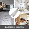 PEX Heat Transfer Plates 200pc 2ft Aluminum 1.27cm Radiant