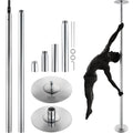 Dancing Pole 45mm Stainless Steel Spinning Static Adjustable