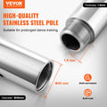 Dancing Pole 45mm Stainless Steel Spinning Static Adjustable