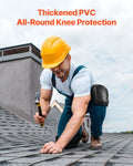 Heavy Duty Gel Knee Pads Adjustable Straps Foam Flooring Construction