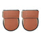 Knee Pads Work Durable Leather Machine Washable Gardening Flooring Black