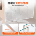 Semi Frameless Double Sliding Shower Door 1/4