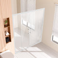 Semi Frameless Double Sliding Shower Door 1/4