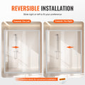 Semi-Frameless Shower Door 57.7-59