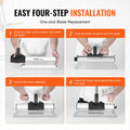 Drywall Skimming Blade Set 10-40in + Extension Handle Stainless Steel