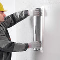 Drywall Skimming Blade Set 10-40in + Extension Handle Stainless Steel