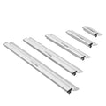 Drywall Skimming Blade Set 10-40in + Extension Handle Stainless Steel