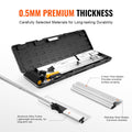 Drywall Skimming Blade Set 5pc 7-24in Stainless Steel+Extension Pole