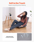 Artiss Floor Chair 6-Position Adjustable Back Support Gaming Grey