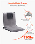 Artiss Floor Chair 6-Position Adjustable Back Support Gaming Grey