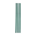 Chain Link Fence Slats 1.2m Green HDPE Privacy Bottom Locking