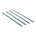 Chain Link Fence Slats 1.2m Green HDPE Privacy Bottom Locking