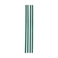 Chain Link Fence Slats 1.5m Green HDPE Privacy Bottom Locking
