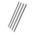Bottom Locking Privacy Slats, Single-Wall Vertical Bottom-Locking Slats for Chain-Link Fence, High-Density HDPE Chain Link Slats Ideally Fit 1.8 m High Fence for Garden Farm Sports Field(Black)