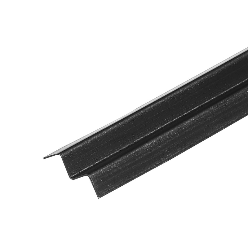 Chain Link Fence Slats 1.8m HDPE Bottom Locking Privacy Black