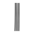 Chain Link Fence Slats 1.8m HDPE Bottom Locking Privacy Black