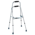 Folding Hemi Walker One Arm Mobility Walker for Senior & Adjustable Height