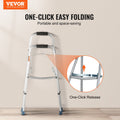Folding One Arm Walker Hemi Adjustable Height Senior Mobility