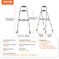Folding One Arm Walker Hemi Adjustable Height Senior Mobility