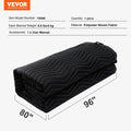 Sound Dampening Blanket 2438x2032mm Extra Large Studio Grommeted Black
