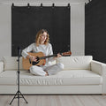 Soundproof Blanket 2032x1219mm Grommets Black Studio