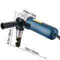 Electric Nibbler 4mm Metal Sheet Cutter 625W Stainless Steel