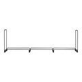 Firewood Rack 383x117cm 1/2 Cord Cover 660lb Wood Storage Holder