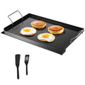 Carbon Steel Griddle 24x16 Inch Flat Top BBQ Grill Teppanyaki Camping