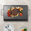 Carbon Steel Griddle 24x16 Inch Flat Top BBQ Grill Teppanyaki Camping