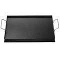Carbon Steel Griddle 24x16 Inch Flat Top BBQ Grill Teppanyaki Camping
