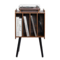 Levitex 2 Tier Record Player Stand 4 Drawer Vinyl Storage Wooden