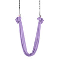 Aerial Yoga Hammock Swing 4m Purple Nylon Full Rigging Hardware