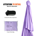 Aerial Yoga Hammock Swing 4m Purple Nylon Full Rigging Hardware