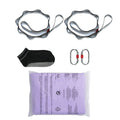 Aerial Yoga Hammock Swing 4m Purple Nylon Full Rigging Hardware