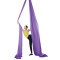 Aerial Yoga Hammock Swing 4m Purple Nylon Full Rigging Hardware