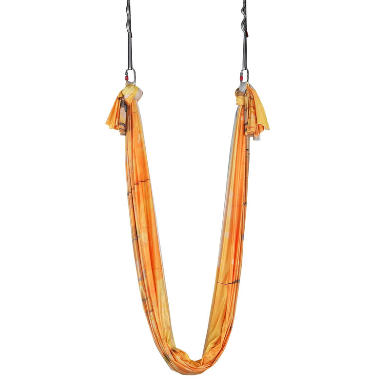 Aerial Yoga Hammock Swing 5m 100gsm Nylon Full Rigging Hardware